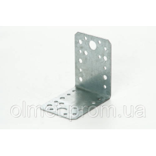 Косинець універсальний 90х90х65х2.0 мм оц. (пачка, раз 10 шт.) APRO