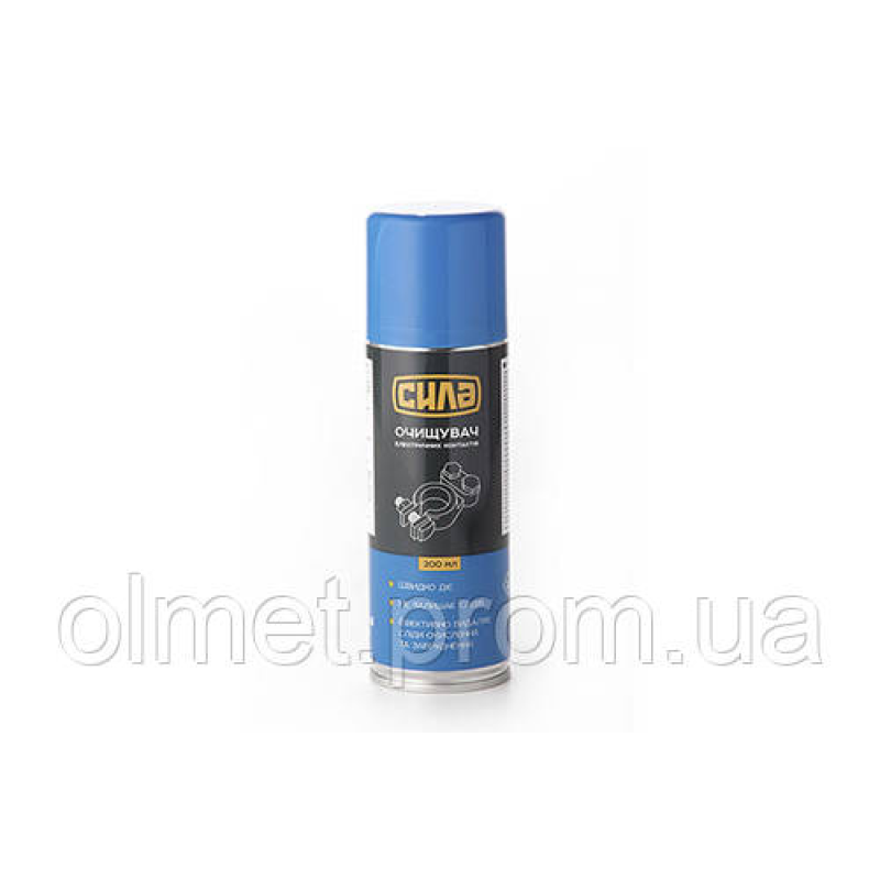 Очисник електричних контактів 200 мл СІЛА