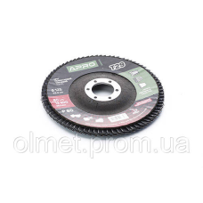 Круг пелюстково-торцевий цирконієвий Р80 конус 125 мм (Т29) (КЛТ) APRO