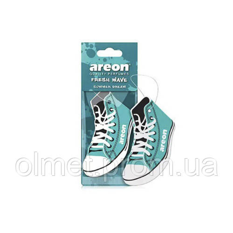 Ароматизатор Areon Fresh Wave Літня мрія (Summer dream) (картонна підвіска) Ароматизатор Areon Fresh Wave Літня мрія (Summer dream) (картонна підвіска)