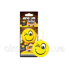 Ароматизатор Areon Smile Чорна ваніль (картонна підвіска)