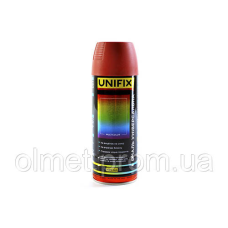 Емаль універсальна акрилова RAL3011 глянець вишневий 400 мл UNIFIX