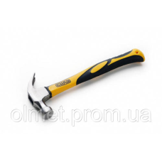 Молоток-цвяшник із фібергласовою ручкою (450 г) СИЛА