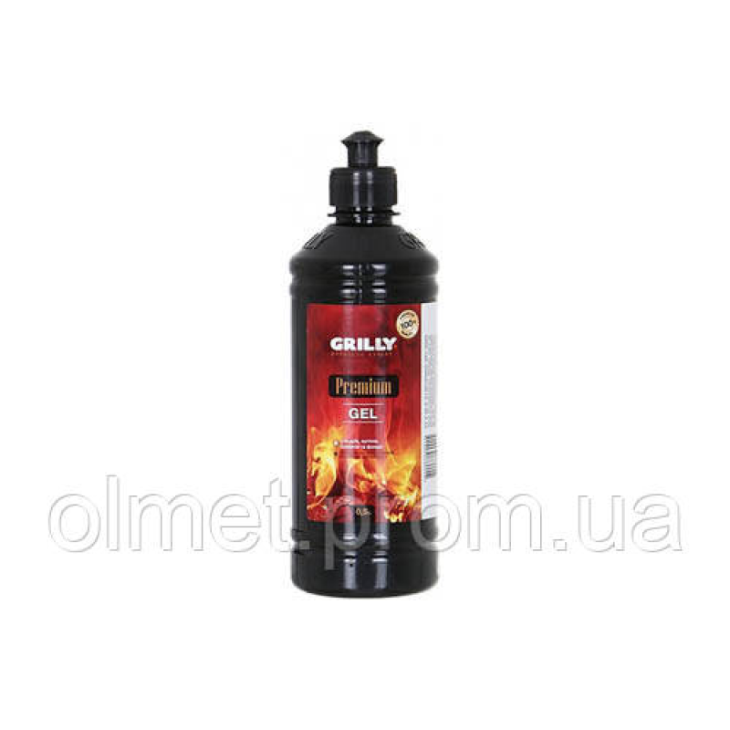 Засіб для розведення вогню (гель) 0,5 л Grilly