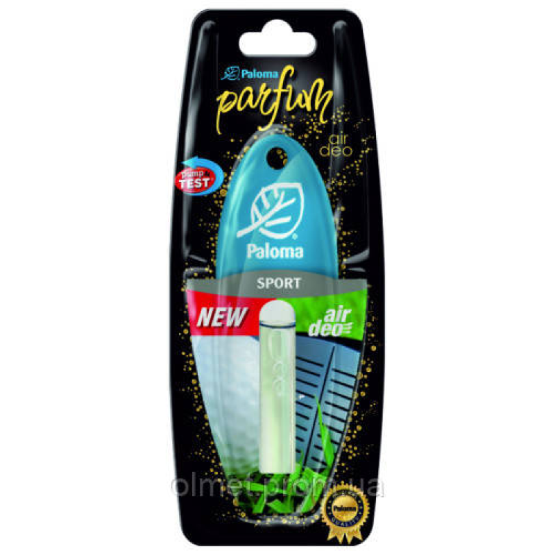 Ароматизатор Paloma Parfume 5ml, SPORT (підвіска з рідиною)