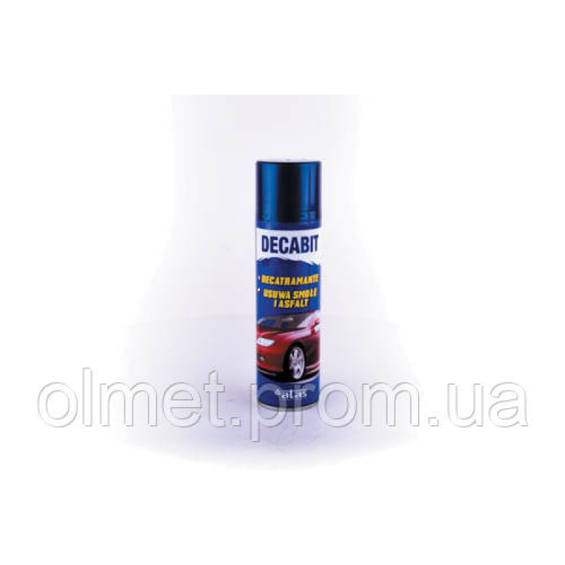 Очисник смоли бітуму Decabit 250 мл спрей ATAS