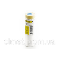 Плівка захисна з малярською стрічкою 1400 мм*20 м UNIFIX