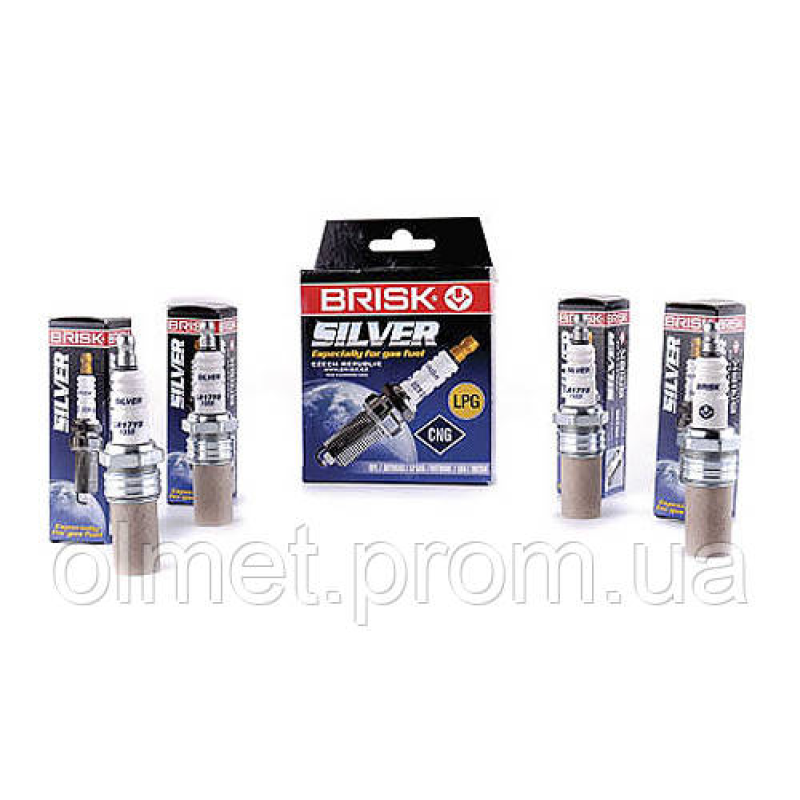 Свічки запалювання ГАЗ 2705, 3102, 3302 “Газель“ (Silver LR17YS.4K) BRISK Свічки запалювання ГАЗ 2705, 3102, 3302 “Газель“ (Silver LR17YS.4K) BRISK
