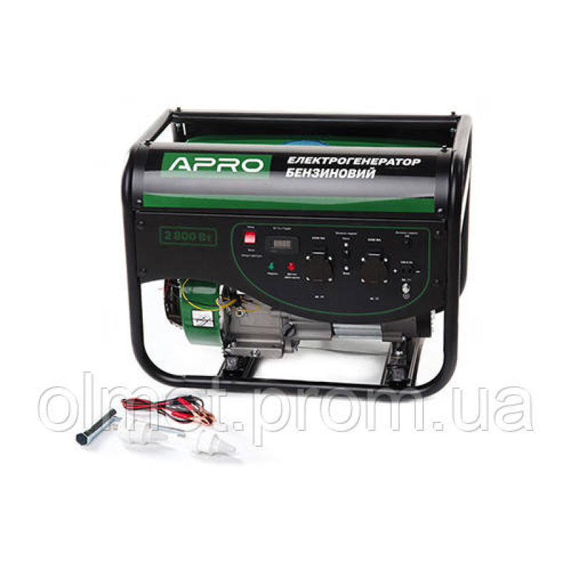 Генератор бензиновий 4-тактний 2.5/2.8 кВт (ручний запуск) APRO