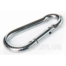 Карабін пожежний М6х60 неіржавкий A2 (пачка, красно 10 шт.) APRO