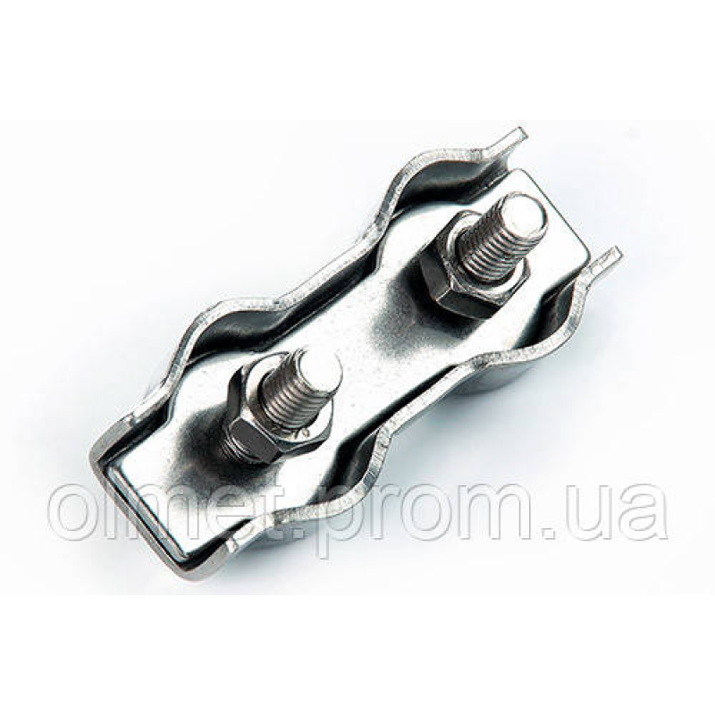 Затискач подвійний Duplex 3 мм неіржавкий A2 (пачка, красно 10 шт.) APRO Затискач подвійний Duplex 3 мм неіржавкий A2 (пачка, красно 10 шт.) APRO