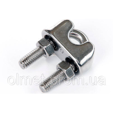 Затискач для троса 3 мм DIN 741 неіржавкий А2 (пачка, красно 10 шт.) APRO