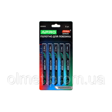 Полотно для лобзика (дерево) 100/75 мм 4 мм 6TPI швидкий прямий T144D APRO