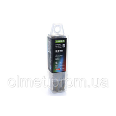 Свердло для металу кобальтове HSS-Co/M35 Ø 5.2 мм (тубус, красно 10 шт.) PRO APRO