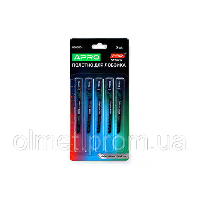 Полотно для лобзика (дерево) 76/50 мм 2 мм 12TPI швидкий фігурний T119BO APRO