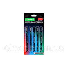 Полотно для лобзика (дерево) 100/75 мм 4 мм 6TPI швидкий фігурний T244D APRO