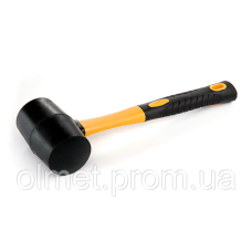 Киянка гумова з фібергласовою ручкою 450 г СИЛА