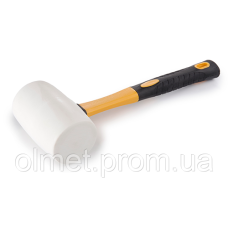 Киянка гумова з фібергласовою ручкою 340 г СИЛА