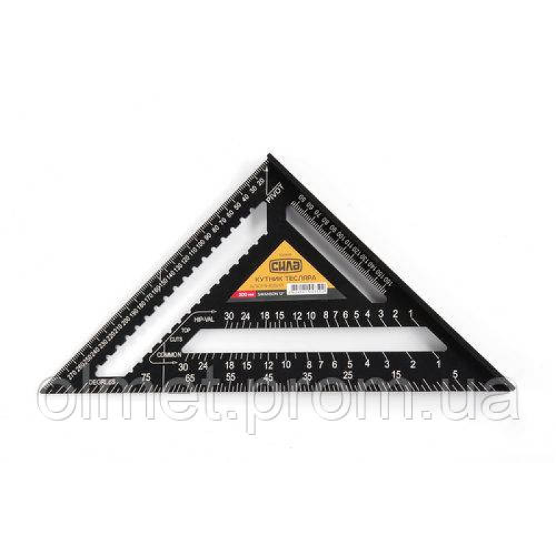 Косинець алюмінієвий Swanson 12“ (300 мм) СИЛА