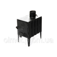 Пічка-буржуйка з радіатором 4 кВт, 350х250х460 мм СІЛА