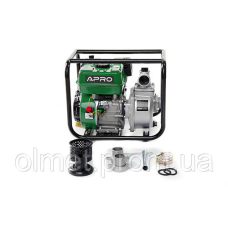 Мотопомпа WP-30 6.5к.с. 30 м³/год 27м бензинова 4-х тактн. APRO
