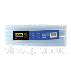 Клей стрижневий прозорий 11.0х200мм 6 шт (пакет) UNIFIX