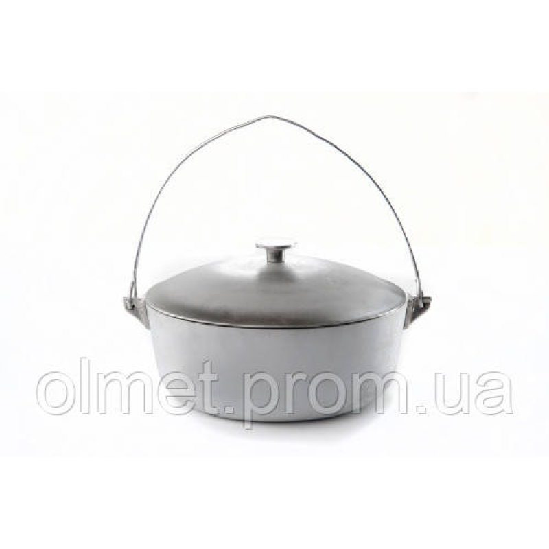 Котел алюмінієвий із кришкою і дужкою 255 мм 4 л СІЛА Котел алюмінієвий із кришкою і дужкою 255 мм 4 л СІЛА