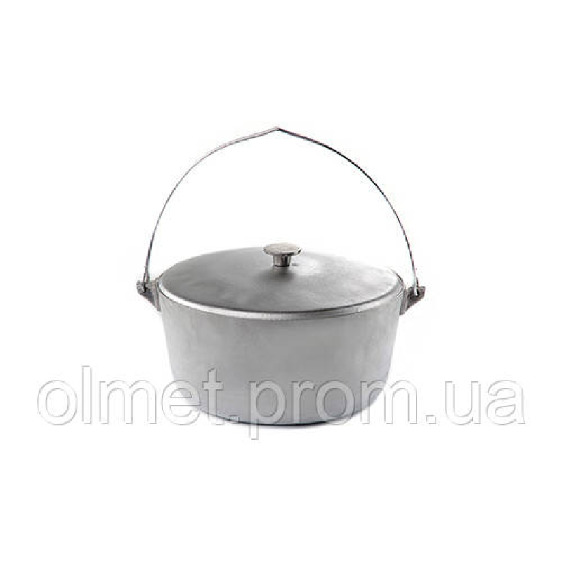 Котел алюмінієвий із кришкою і дужкою 265 мм 6 л СІЛА Котел алюмінієвий із кришкою і дужкою 265 мм 6 л СІЛА