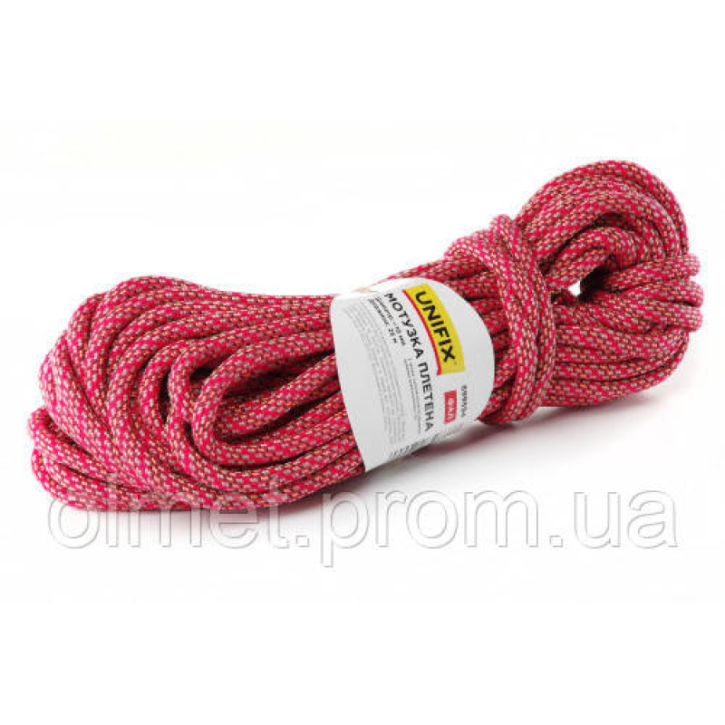 Мотузка плетена ФАЛ 6 мм 25 м UNIFIX