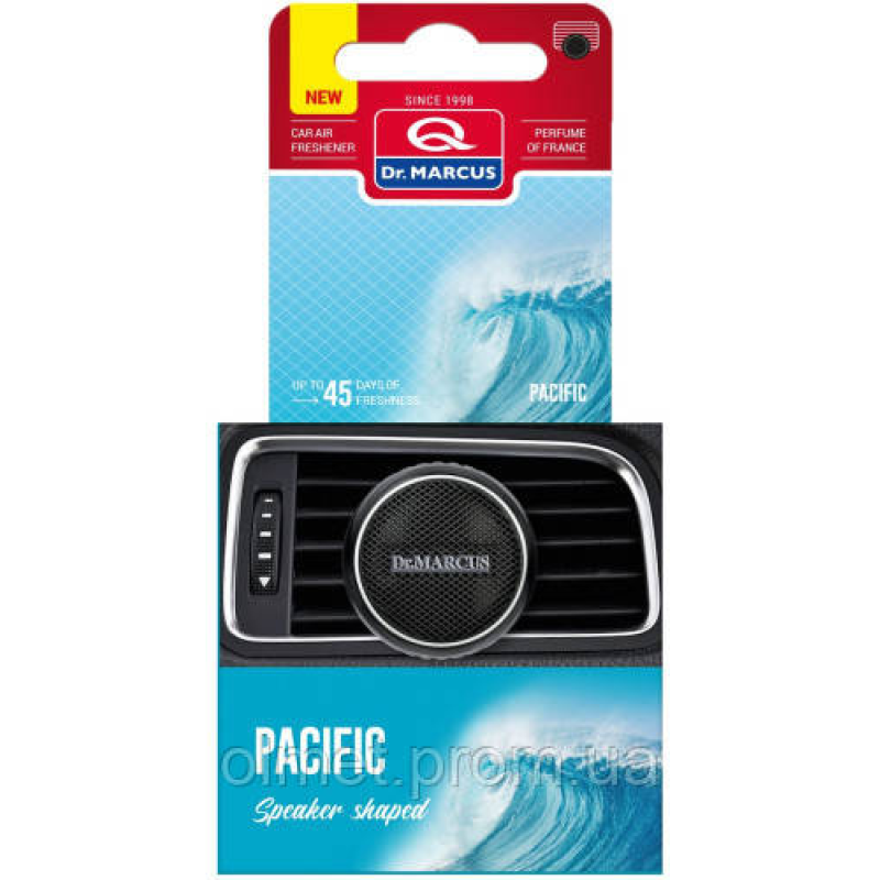 Ароматизатор Speaker Shaped 50 на дефлектор Океан (Pacific) 10 г Dr.Marcus Ароматизатор Speaker Shaped 50 на дефлектор Океан (Pacific) 10 г Dr.Marcus