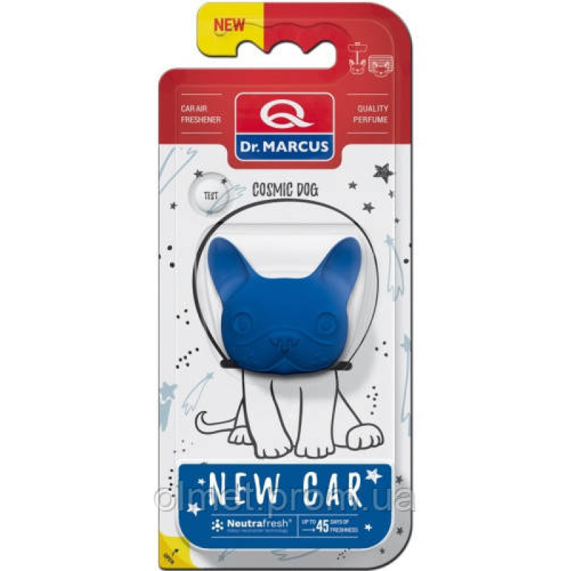 Ароматизатор Cosmic Dog на дефлектор Нова машина (New Car) Dr.Marcus Ароматизатор Cosmic Dog на дефлектор Нова машина (New Car) Dr.Marcus