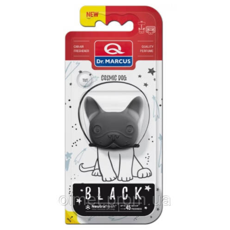 Ароматизатор Cosmic Dog на дефлектор Чорний (Black) Dr.Marcus Ароматизатор Cosmic Dog на дефлектор Чорний (Black) Dr.Marcus