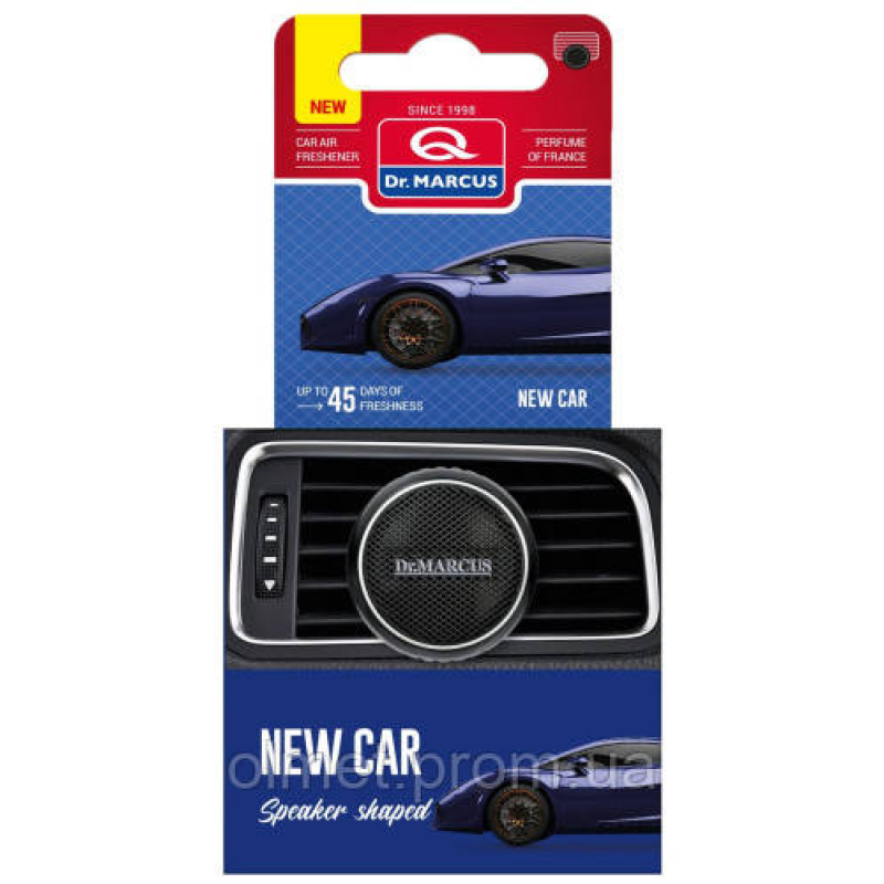 Ароматизатор Speaker Shaped 50 на дефлектор Нова машина (New car) 10 г Dr.Marcus Ароматизатор Speaker Shaped 50 на дефлектор Нова машина (New car) 10 г Dr.Marcus