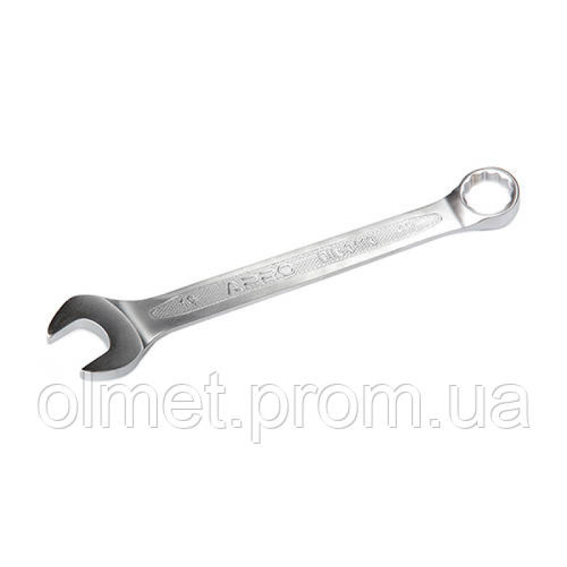 Ключ ріжково-накидний CrV 19 мм (холодний штамп DIN3113) APRO Ключ ріжково-накидний CrV 19 мм (холодний штамп DIN3113) APRO