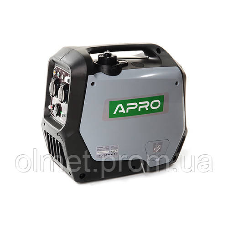 Генератор бензиновий 4-тактний інверторний 1.8/2.0 кВт (ручний запуск) APRO