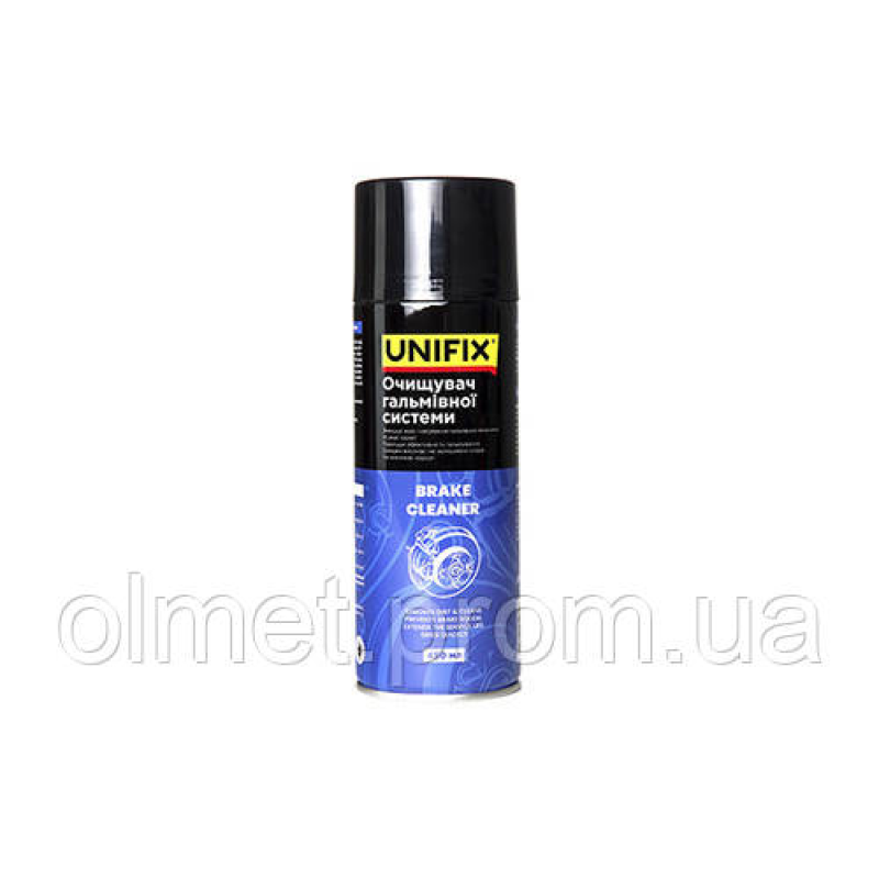 Очисник гальмівної системи 450 мл UNIFIX Очисник гальмівної системи 450 мл UNIFIX