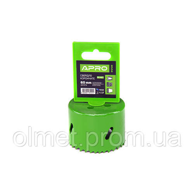 Свердло корончасте Bi-Met Ø55 мм APRO