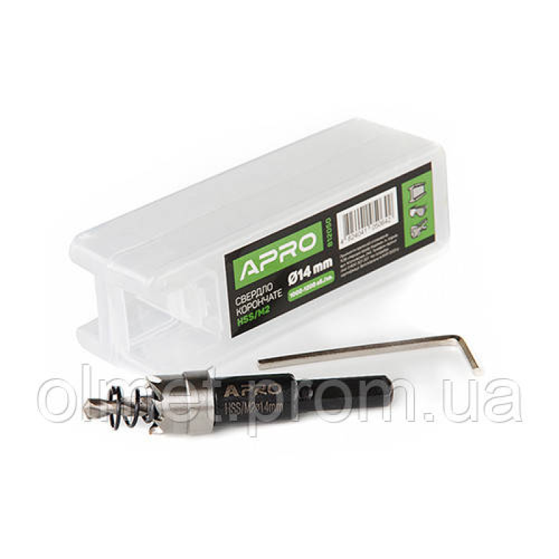 Свердло корончате HSS/М2 Ø17мм APRO Свердло корончате HSS/М2 Ø17мм APRO