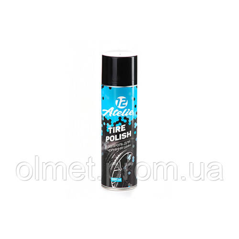 Поліроль для чорніння шин 500 мл12 Atelie Поліроль для чорніння шин 500 мл12 Atelie