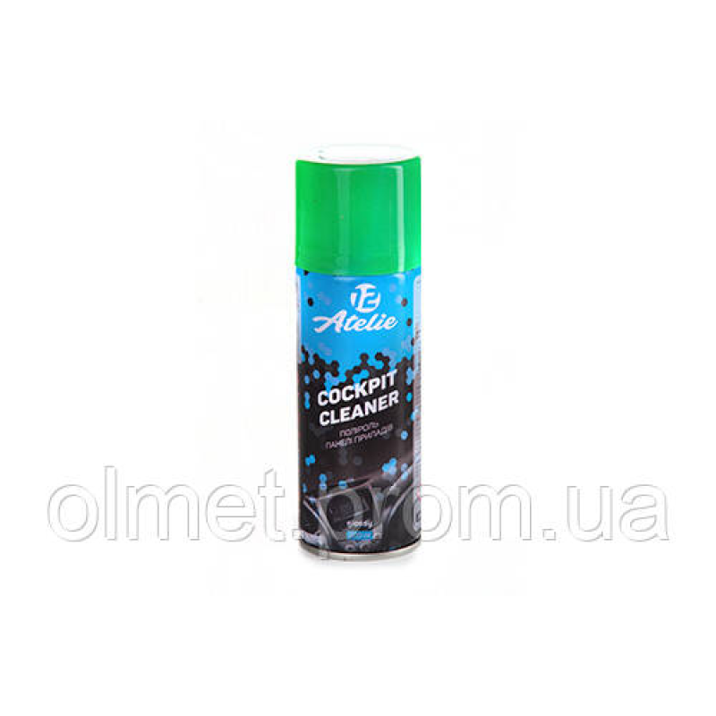 Поліроль приладової панелі глянсове Зелене яблуко 200 мл 12 Atelie