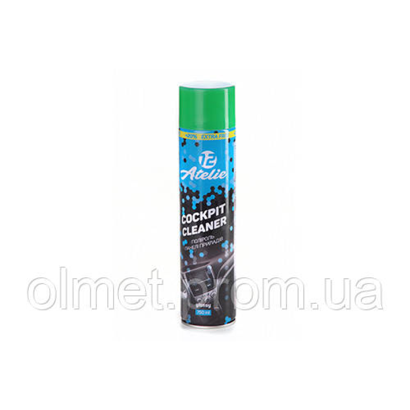 Поліроль приладової глянсової панелі Зелене яблуко 750 мл 12 Atelie Поліроль приладової глянсової панелі Зелене яблуко 750 мл 12 Atelie