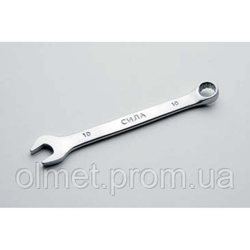 Ключ ріжково-накидний CrV 6 мм СИЛА