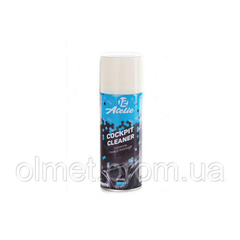 Поліроль приладової панелі глянсовий Кокос 200 мл 12 Atelie Поліроль приладової панелі глянсовий Кокос 200 мл 12 Atelie