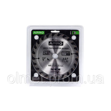 Диск пильний по дереву 160х20х24Т APRO