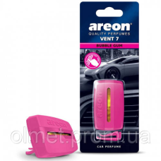 Ароматизатор VENT 7 на дефлектор Бабл Гам (Bubble Gum) Areon