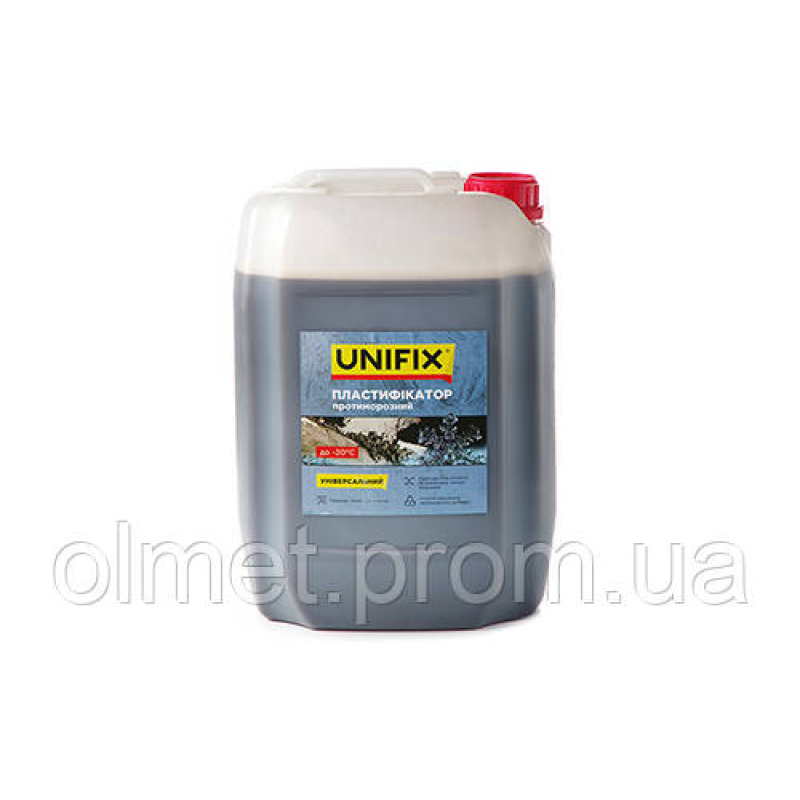 Пластифікатор універсальний протиморозний 12 кг UNIFIX