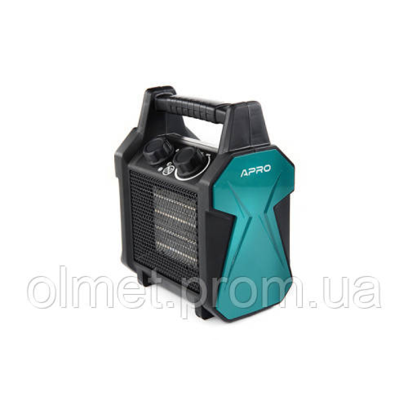 Тепловентилятор електричний із керамічним нагрівачем СFH-20 140м3/год, 2.0 кВт APRO