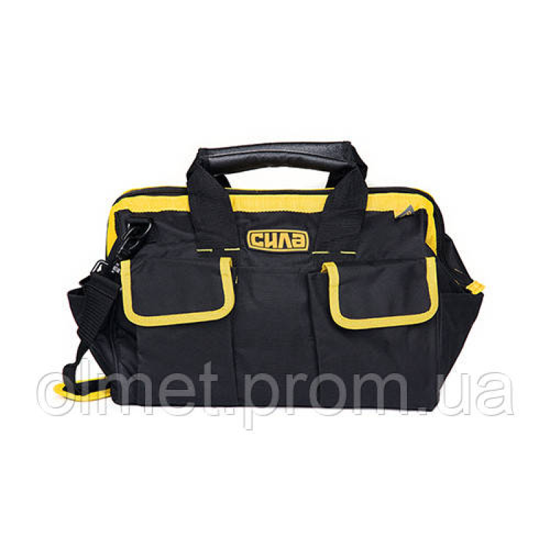 Сумка для інструментів 390х230х260мм, 16 кишень СІЛА