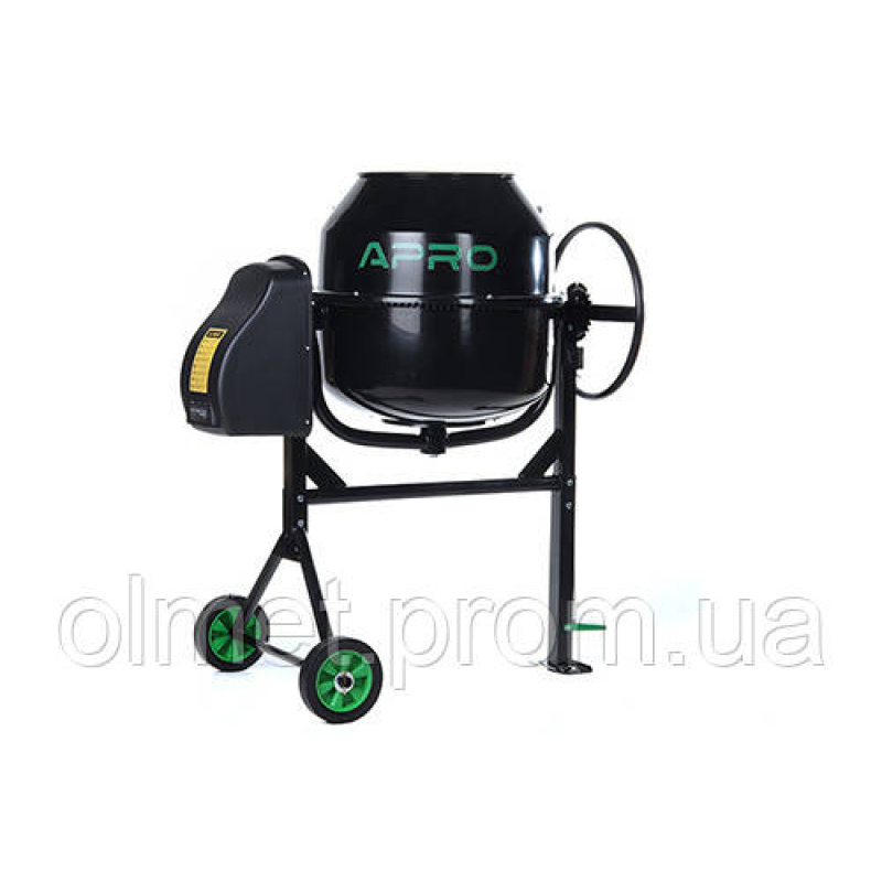 Бетонозмішувач СМ-160 28-30об/хв. 650 Вт, 160 л (вінець із чавуну) APRO