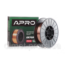 Зварювальний дріт ER70S-6 0,8 мм 2,5 кг п.б. APRO